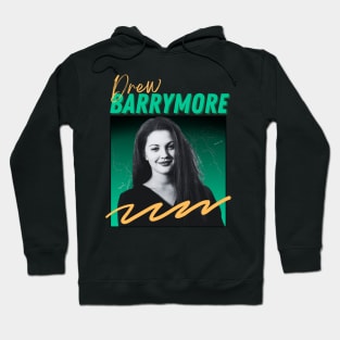 Drew barrymore***original retro Hoodie